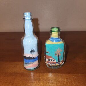 Colorful Miniature Sand Art Bottles Handmade in USA